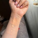تست bb کرم روی دست