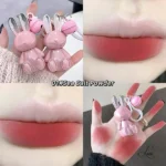 رژ خرگوشی صورتی کد 1