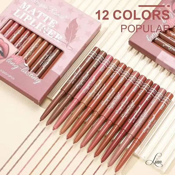 پک 12 عددی مداد لب دراگون نود