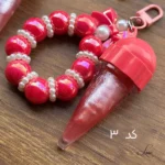 کد 3 لیپ گلاس آویز مرواریدی