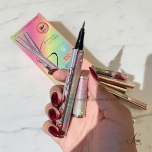 خط چشم ماژیکی مشکی رنگین کمانی مک