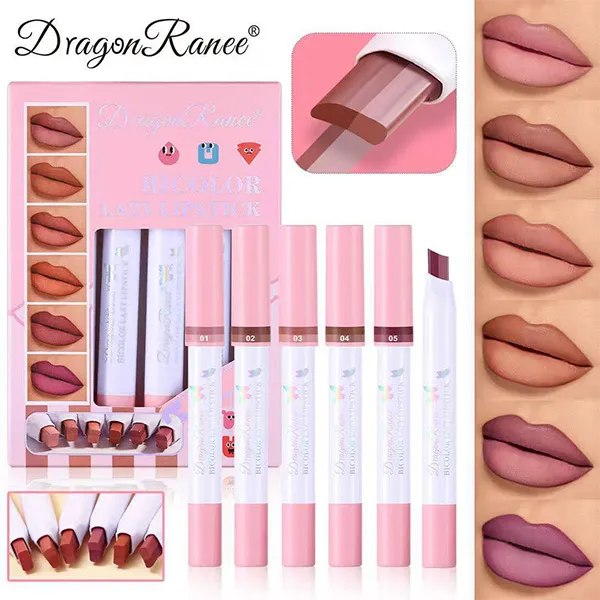 2shade-lipstick-paxk1 پک رژ لب جامد 2 رنگ دراگون